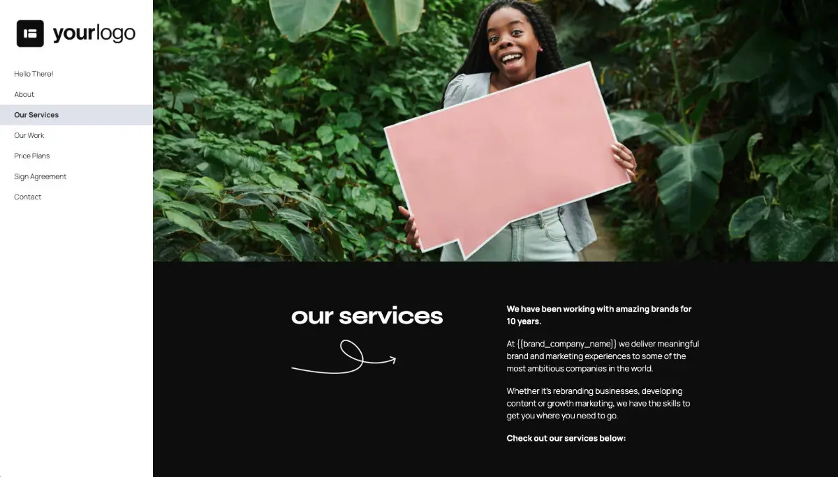 Marketing Agency Proposal Template - Process and timescales