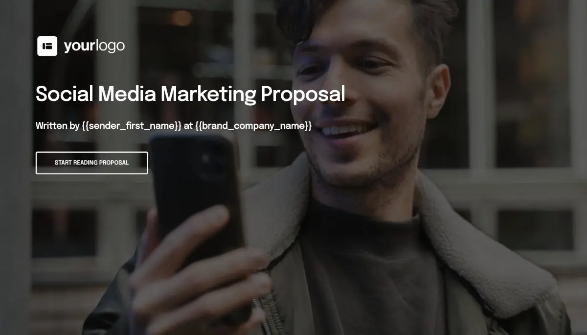 Social Media Marketing Proposal Template