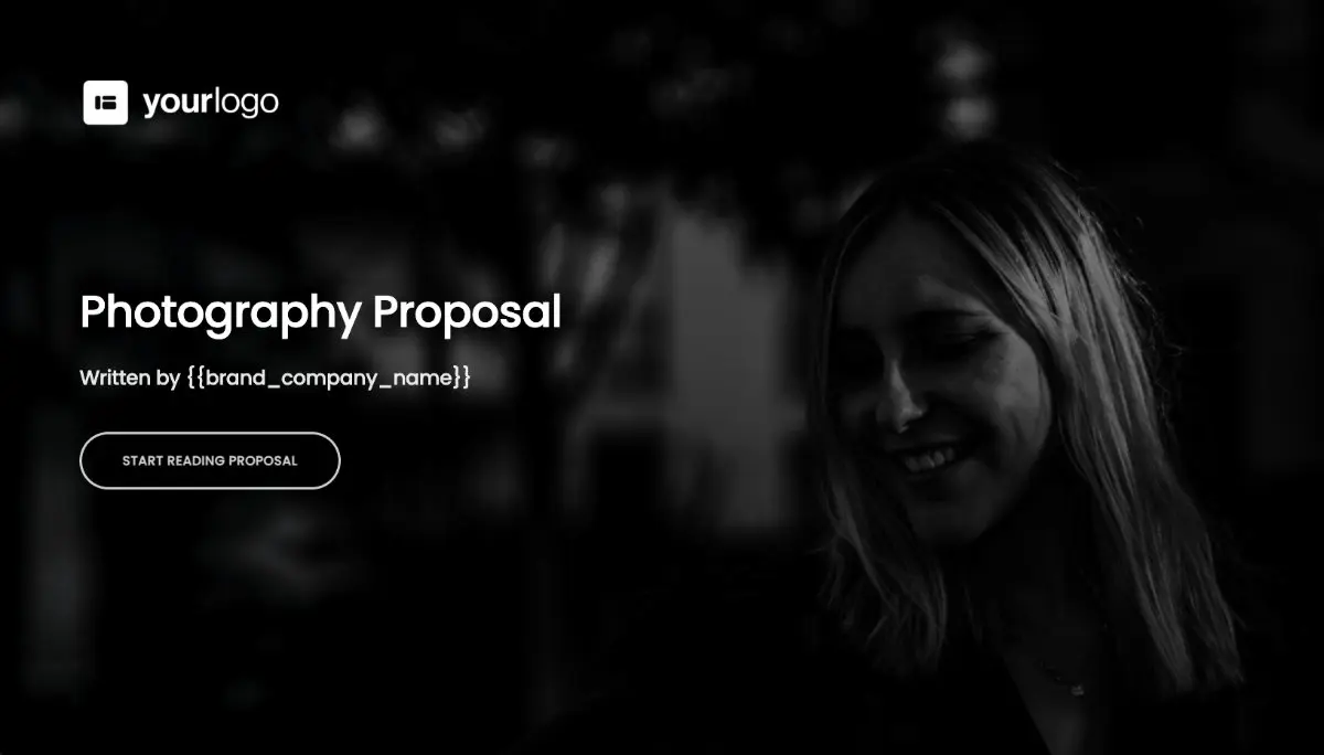 Photography Proposal Template