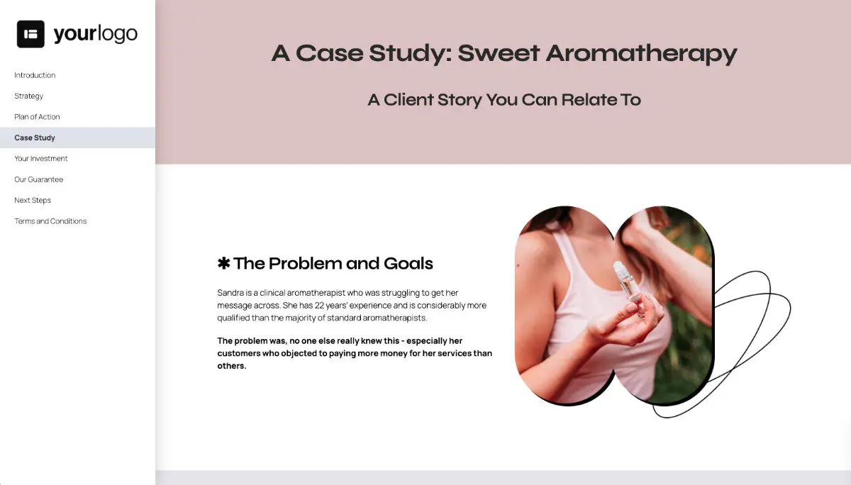 Social Media Management Proposal Template - Case study example