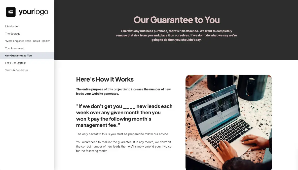 SEO Proposal Template Slide 6