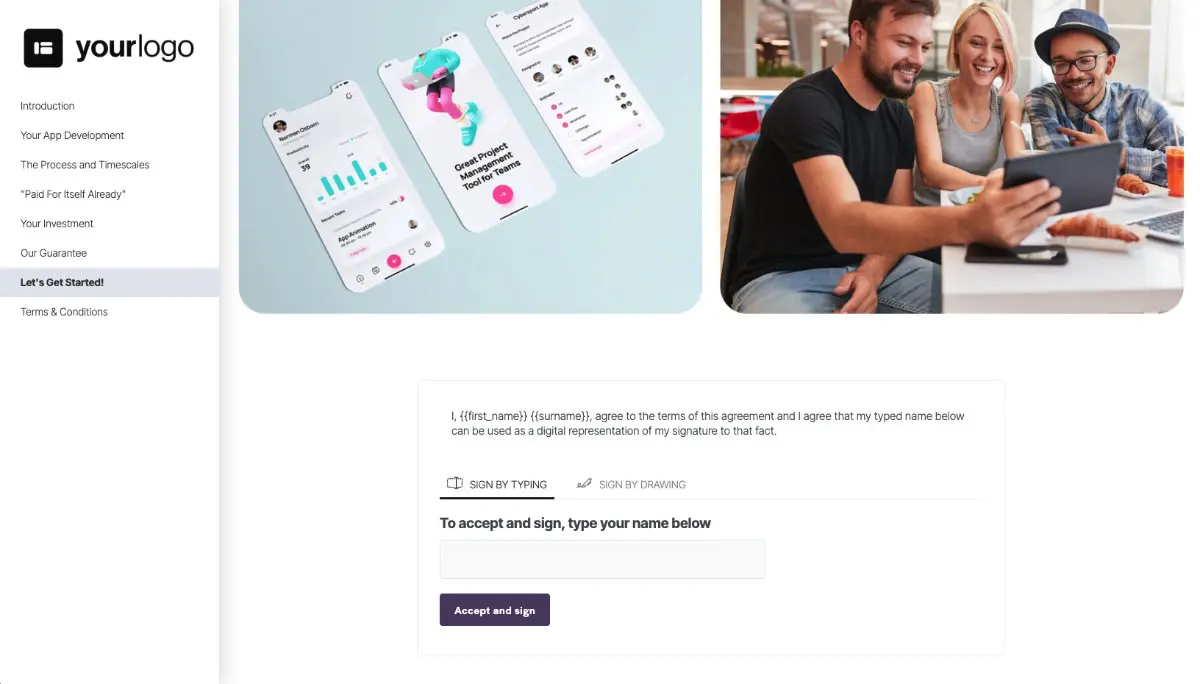 App Development Proposal Template Slide 8
