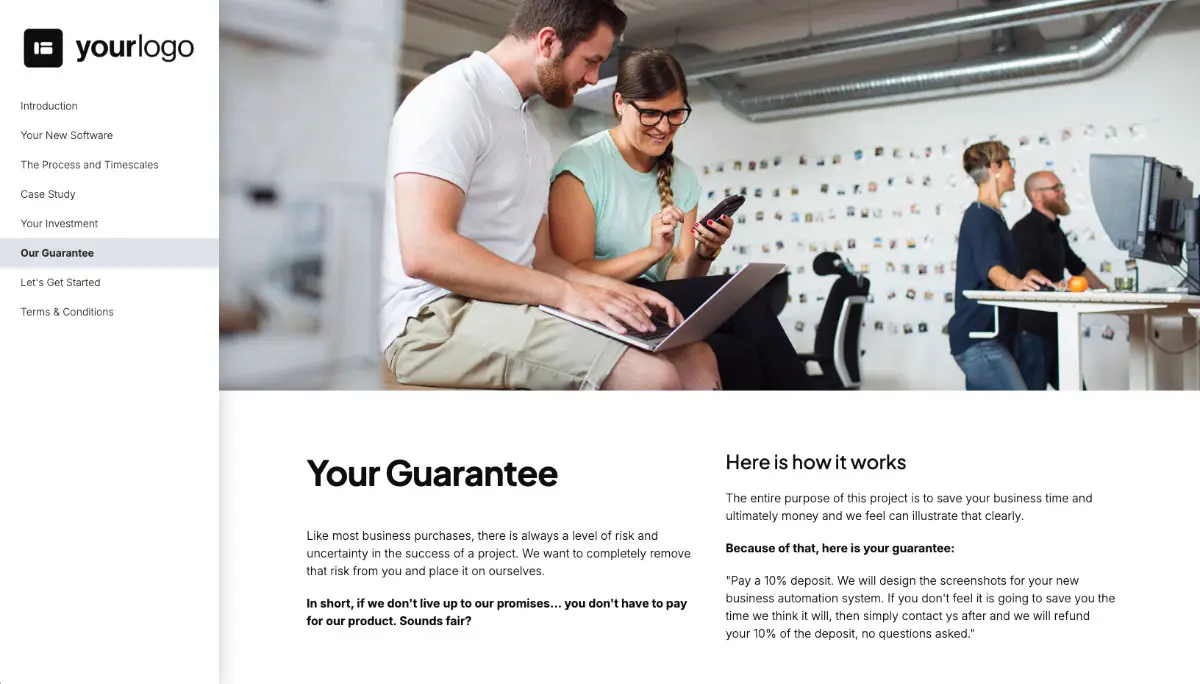 Software Development Proposal Template Slide 7