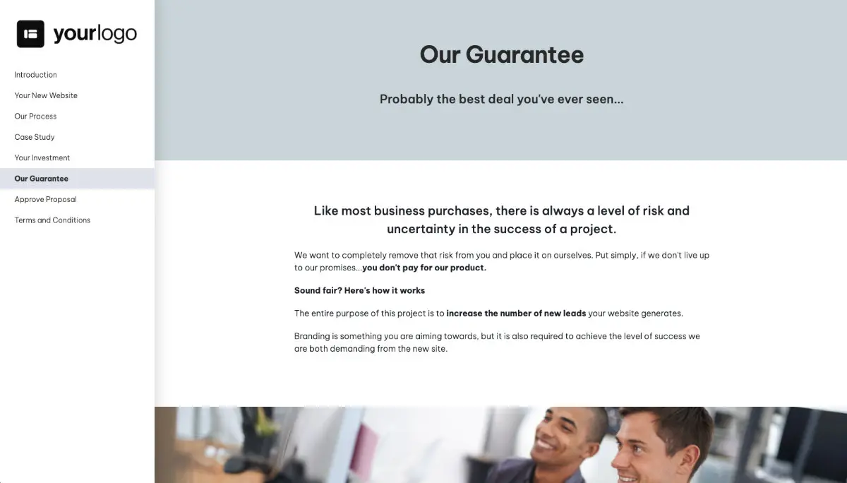 Website Design Proposal Template Slide 7