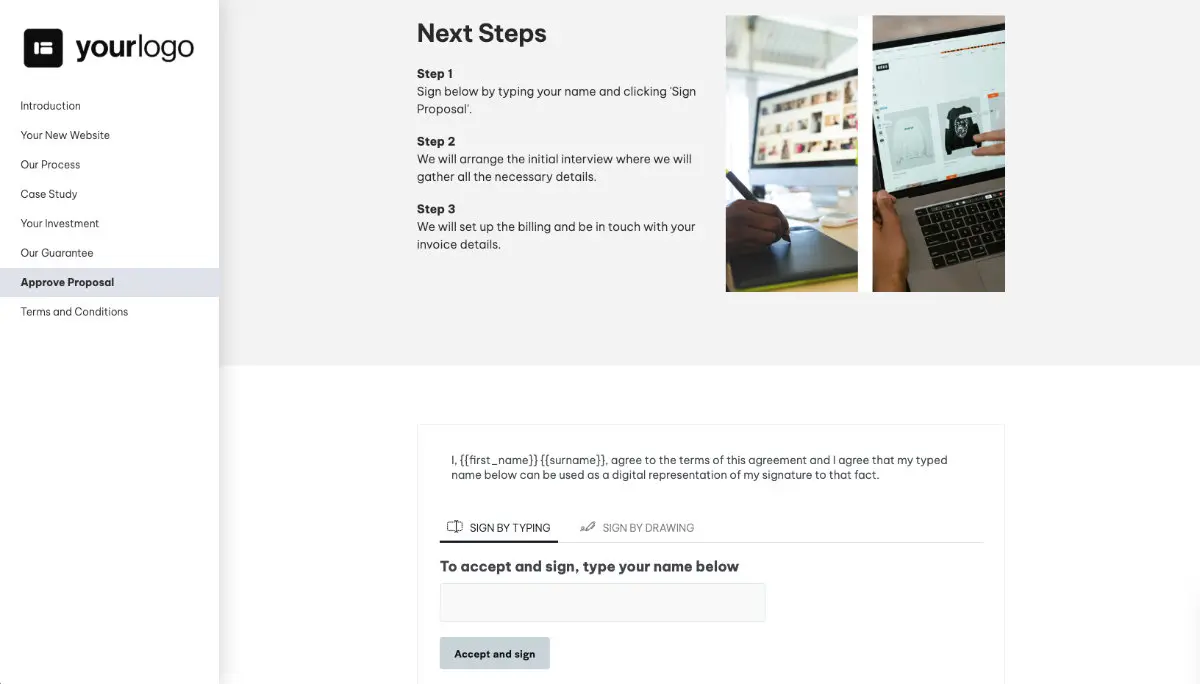Website Design Proposal Template Slide 8