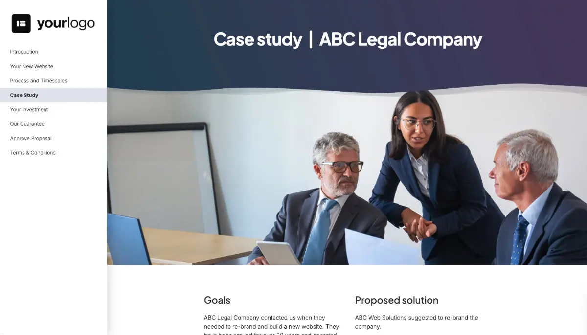 WordPress Web Design Proposal Template Slide 5