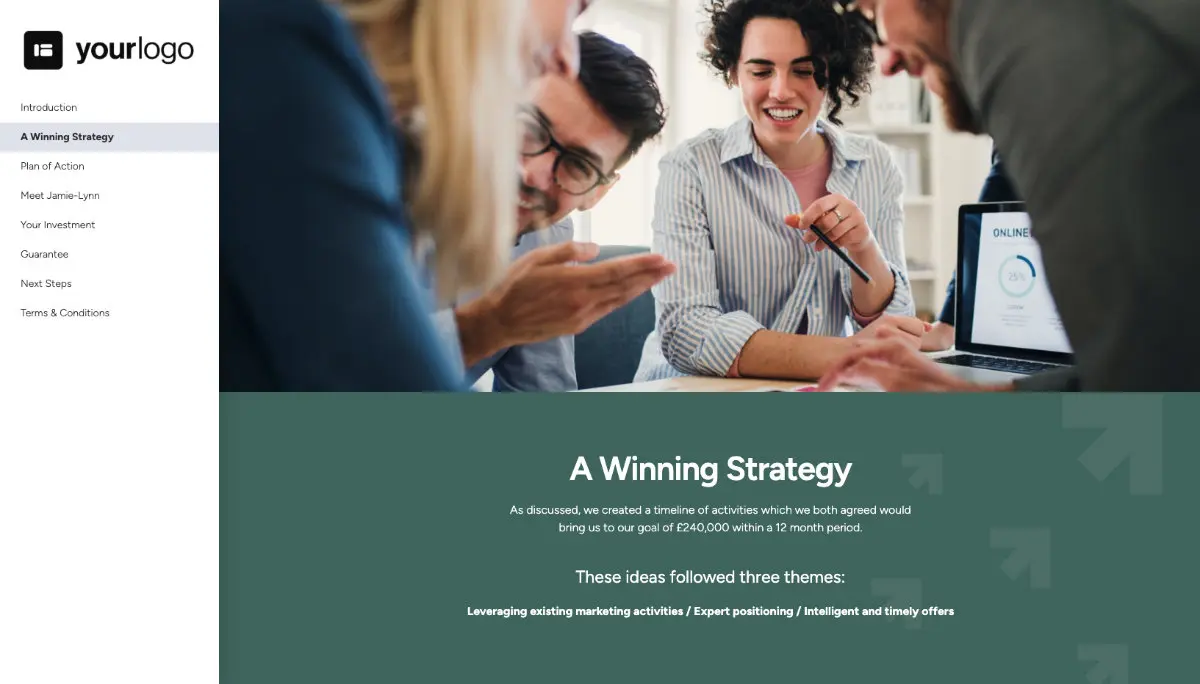 Marketing Consulting Quote Template Slide 3