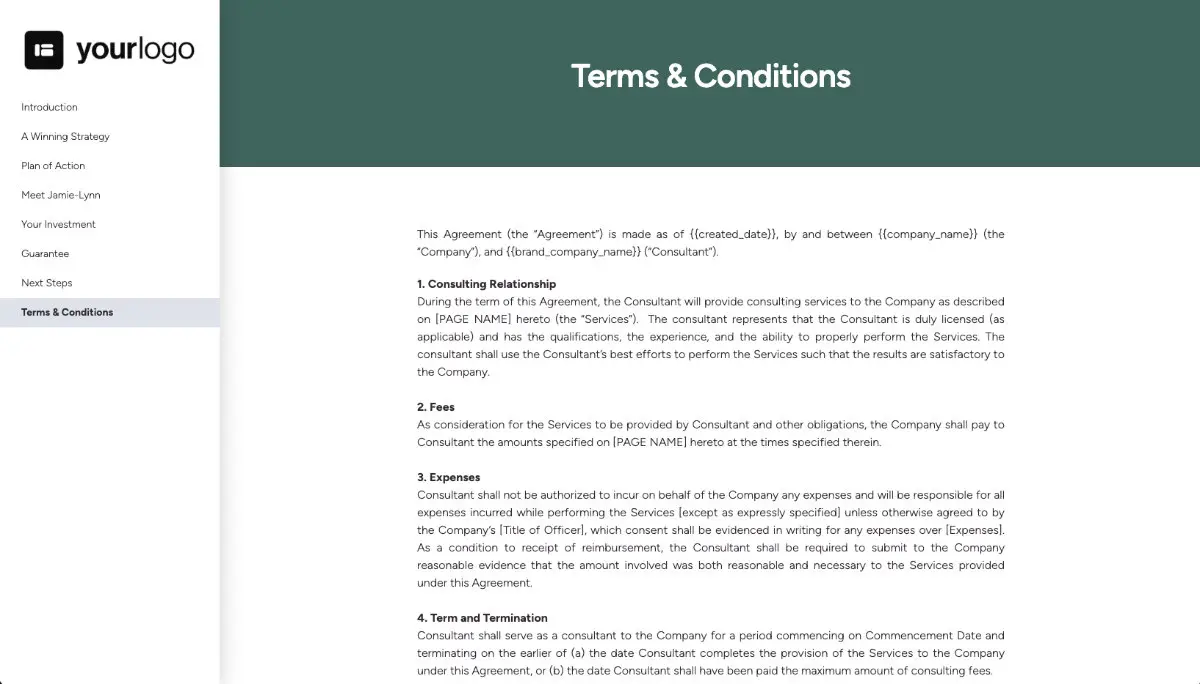 Marketing Consulting Quote Template Slide 9