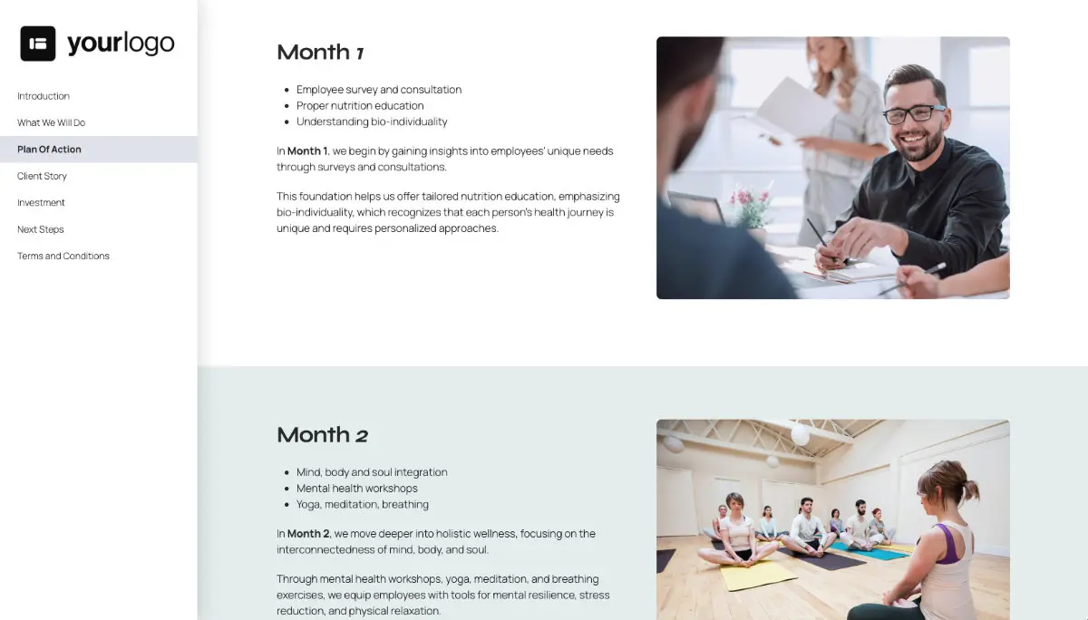 Corporate Wellness Quote Template Slide 4