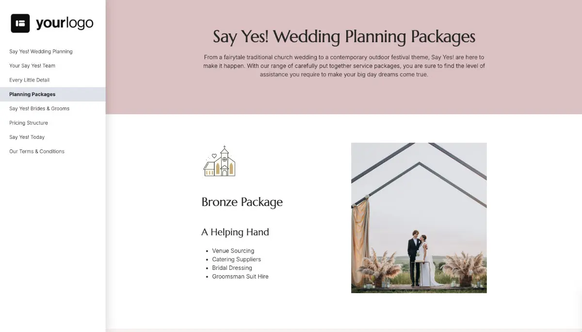 Wedding Planner Quote Template Slide 5