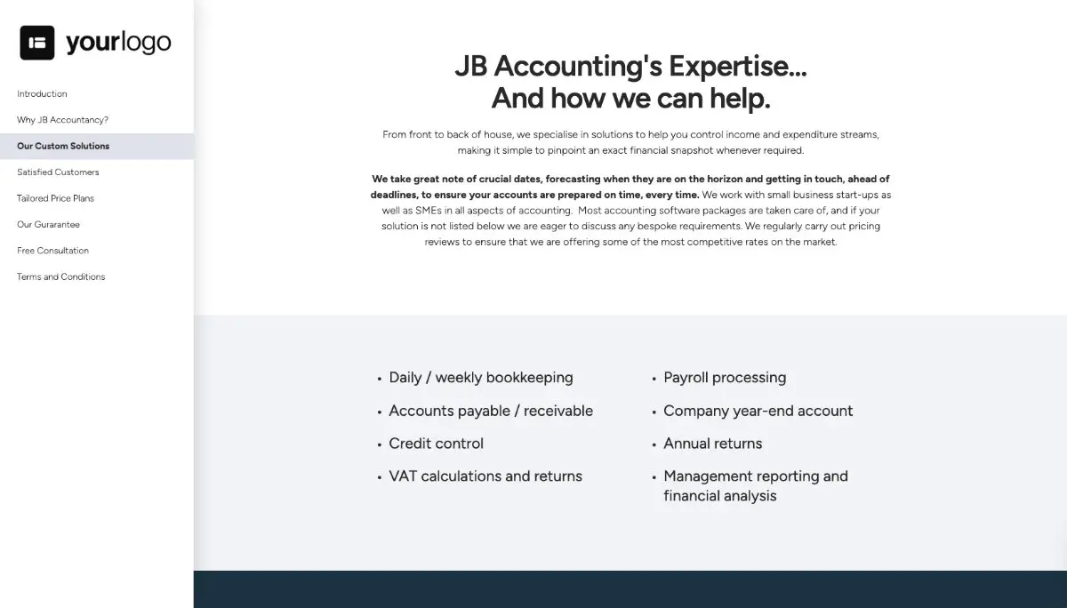 Accounting Quote Template Slide 4