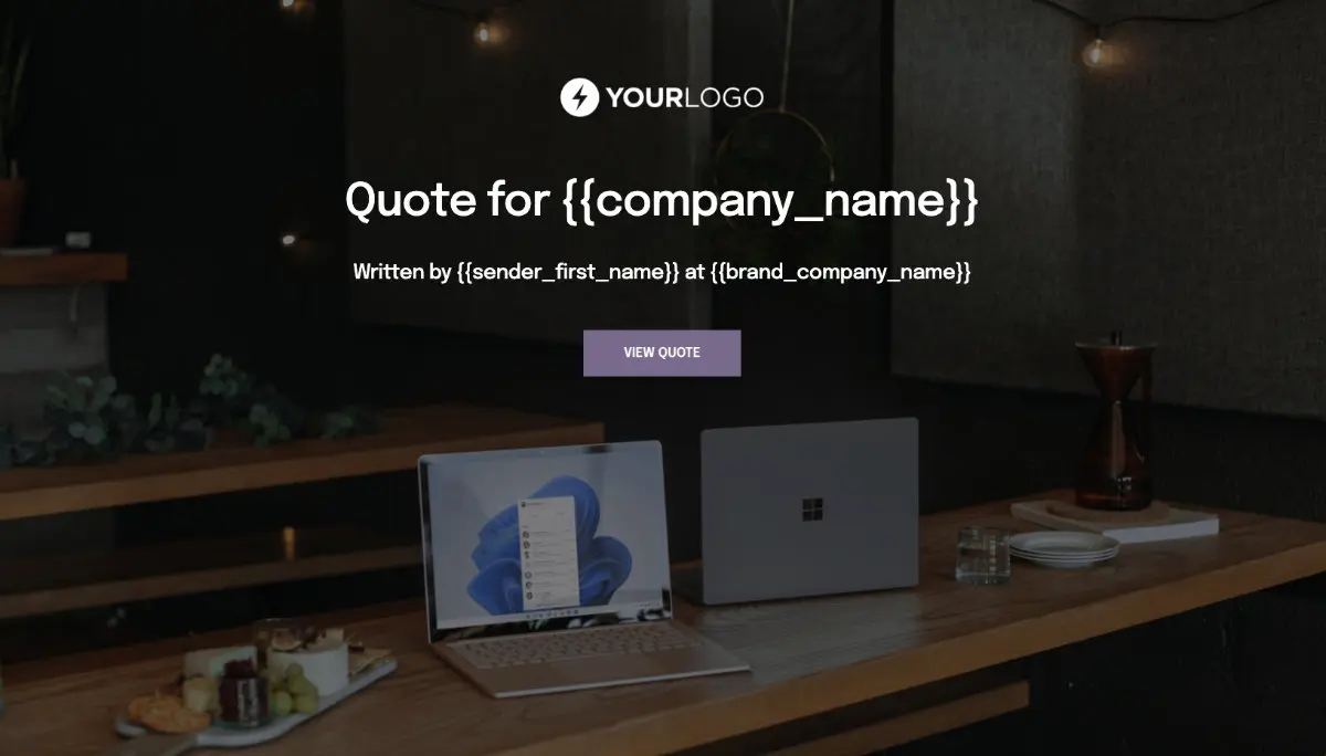 General Quote Template