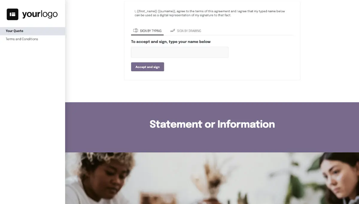 General Quote Template Slide 4