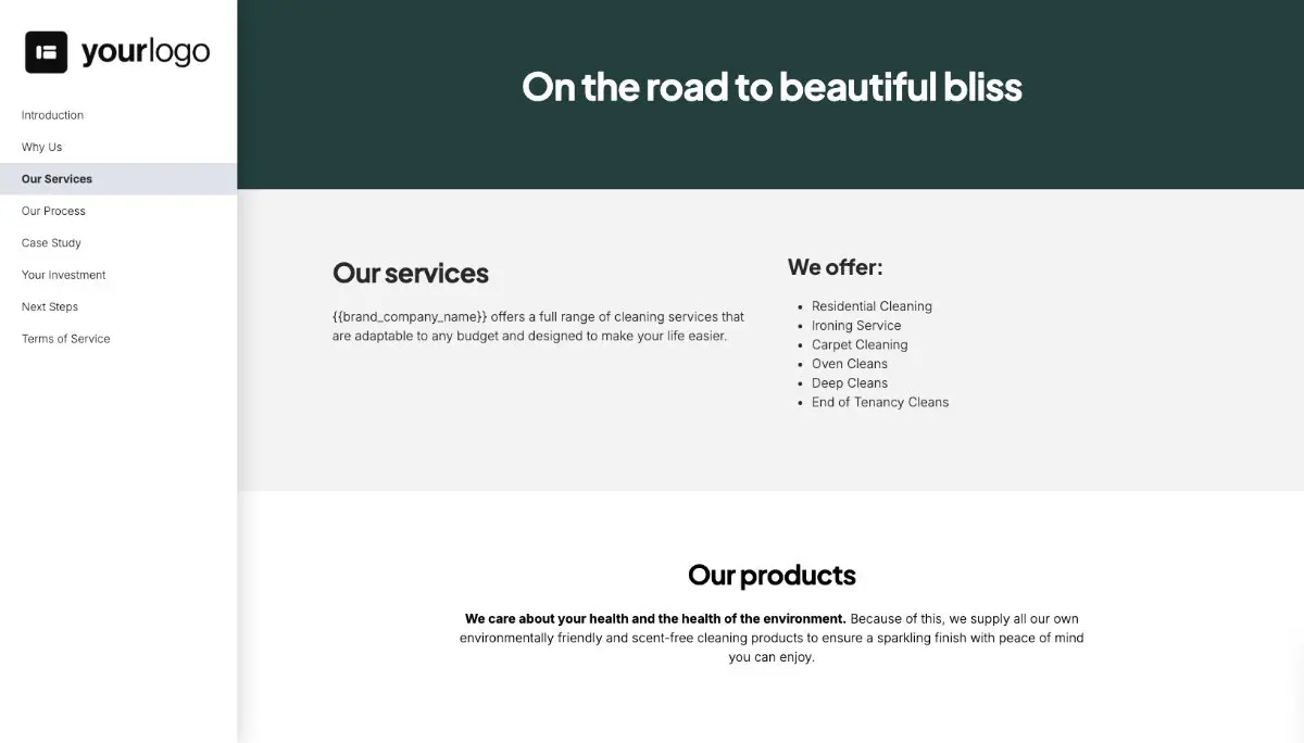 Cleaning Service Quote Template Slide 4