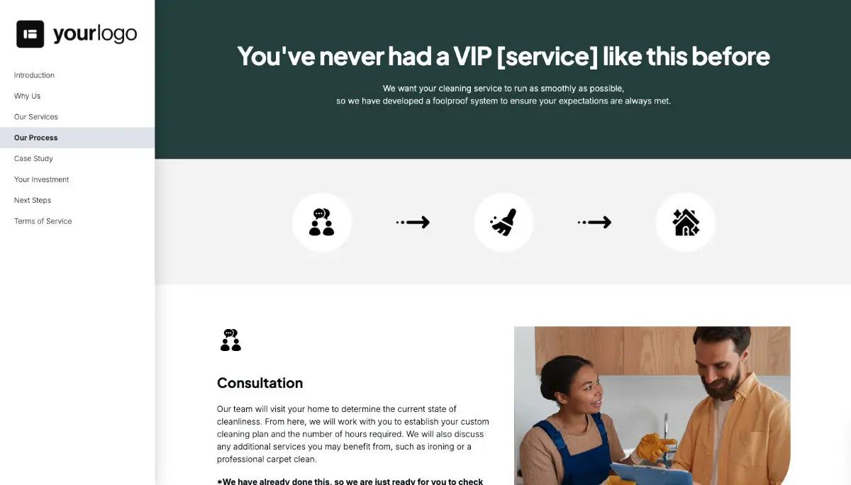 Cleaning Service Quote Template Slide 5