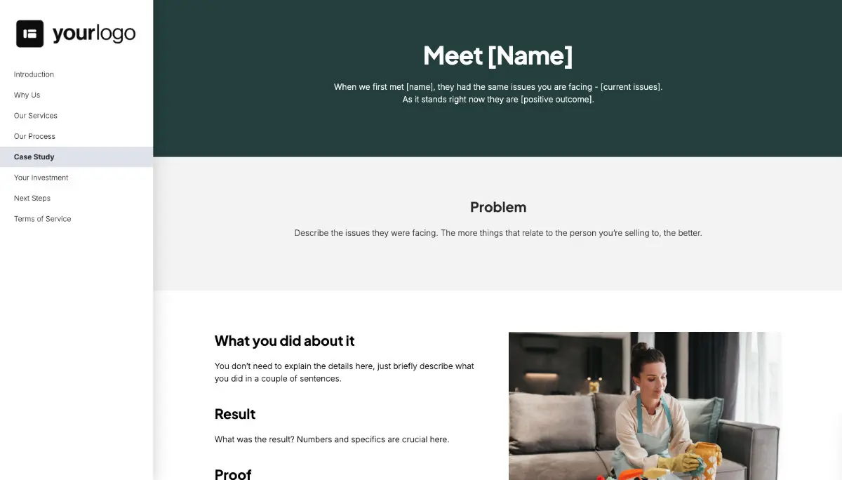 Cleaning Service Quote Template Slide 6