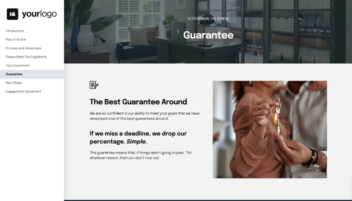 Real Estate Quote Template Slide 7