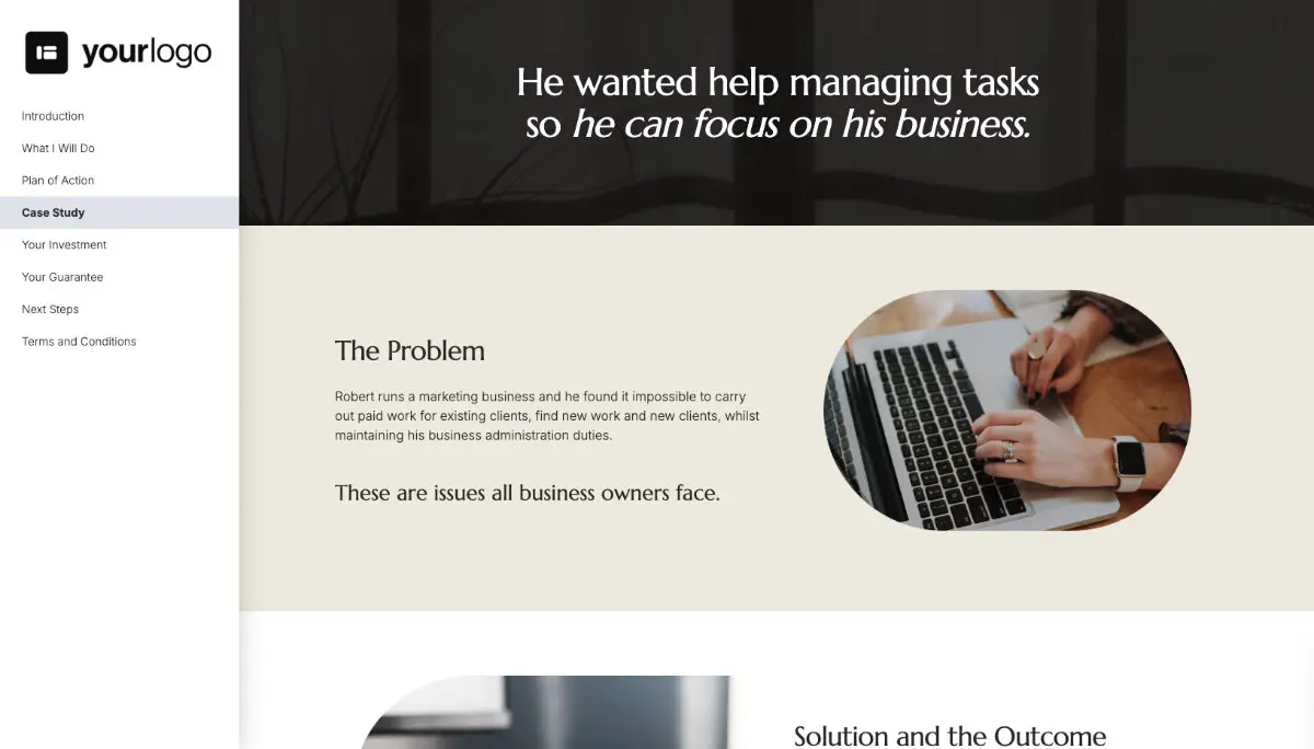 Virtual Assistant Quote Template Slide 5