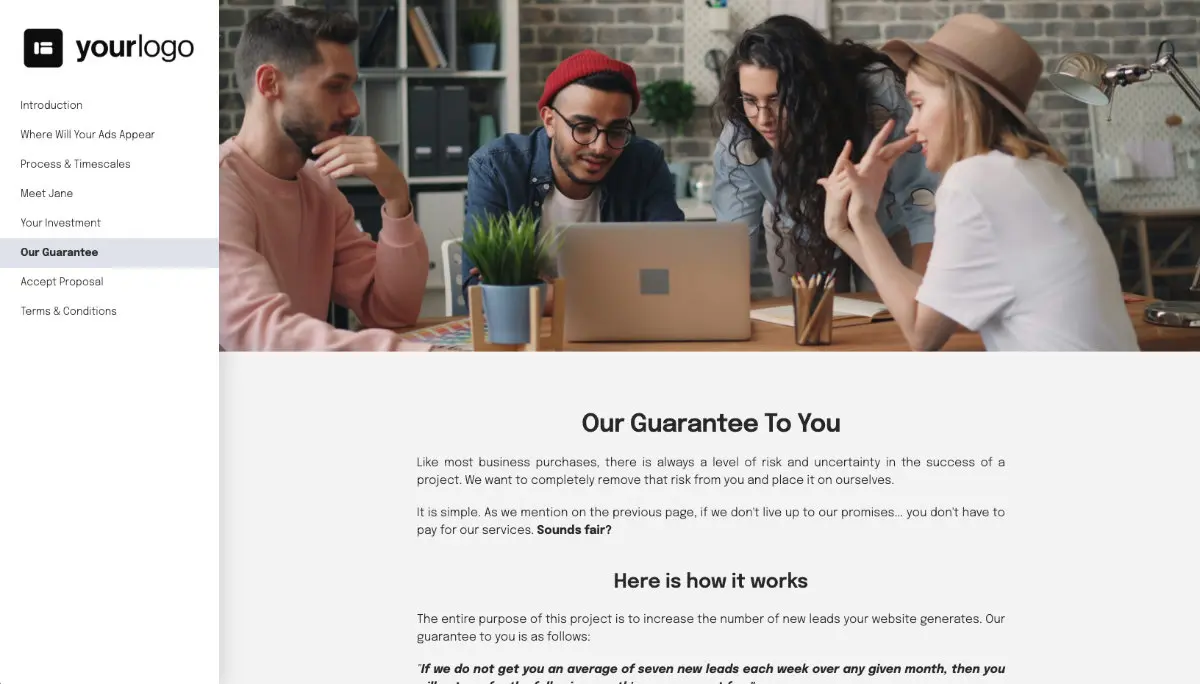 Facebook Ads Quote Template Slide 7