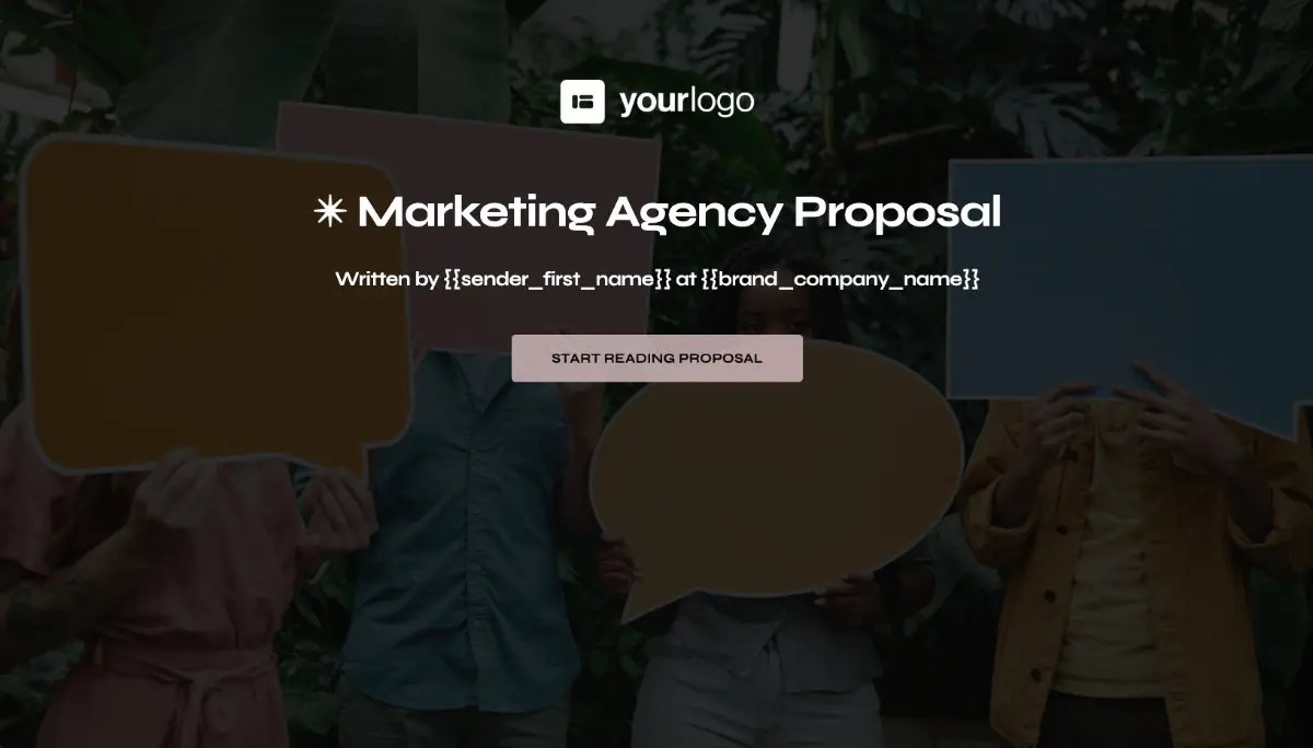 Marketing Agency Quote Template