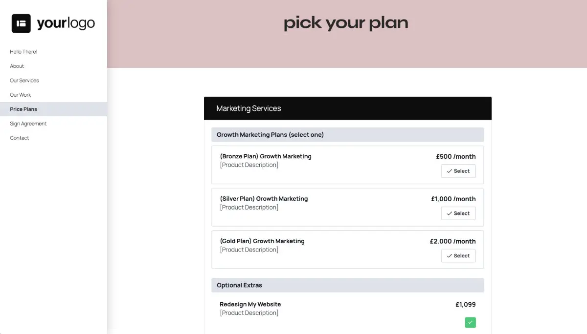 Marketing Agency Quote Template Slide 6