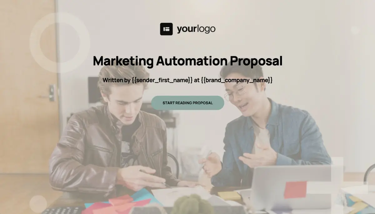 Marketing Automation Quote Template