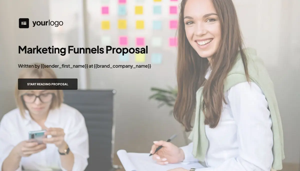 Marketing Funnels Quote Template