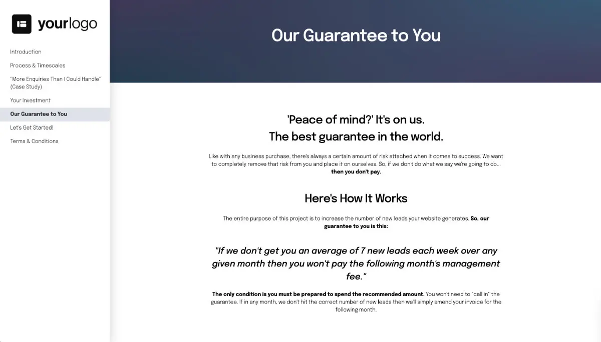 PPC Quote Template Slide 6