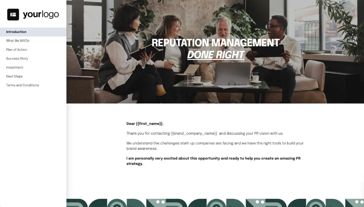 PR Campaign Quote Template Slide 2