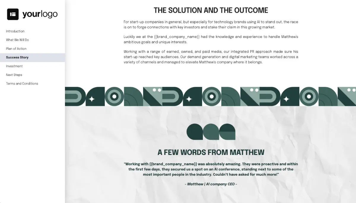 PR Campaign Quote Template Slide 5