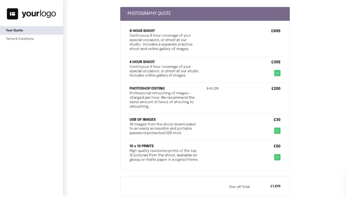 Photography Quote Template Slide 3