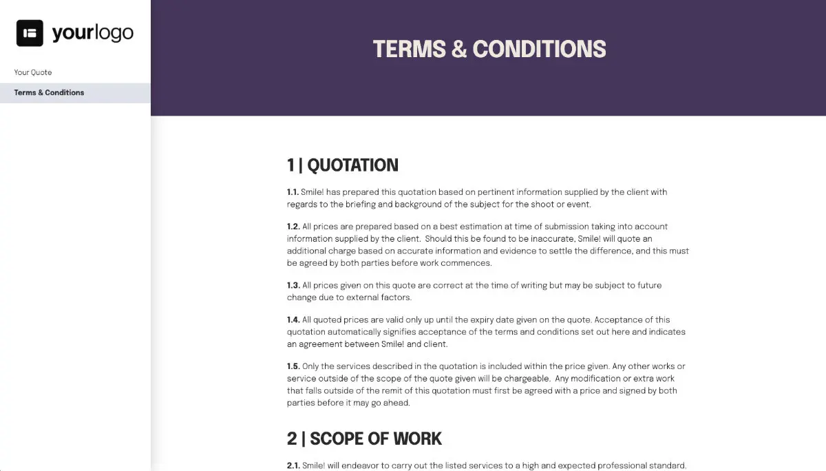 Photography Quote Template Slide 5