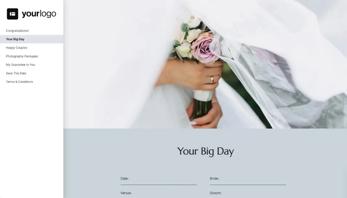 Wedding Photography Quote Template Slide 3