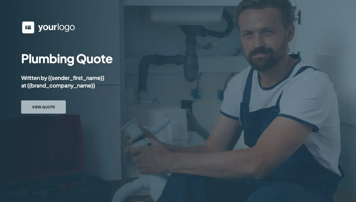 Plumbing Quote Template