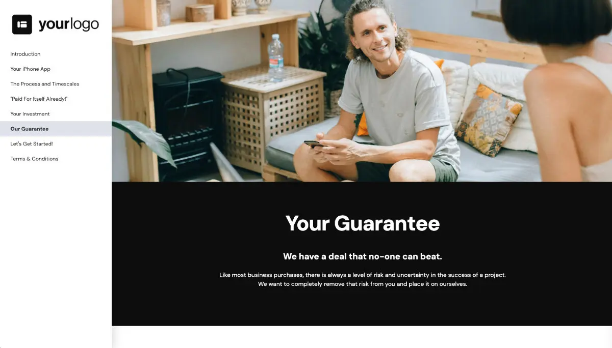 iPhone Mobile App Development Quote Template Slide 7