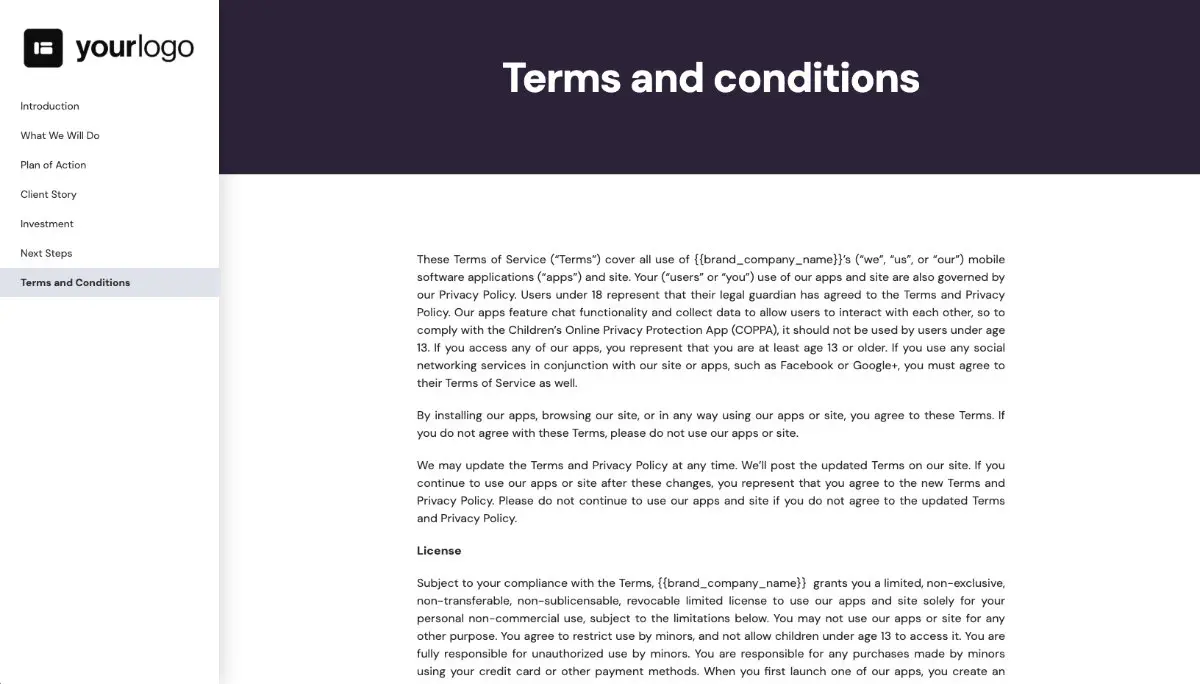 Mobile Game Development Quote Template - Pre-Written Contract