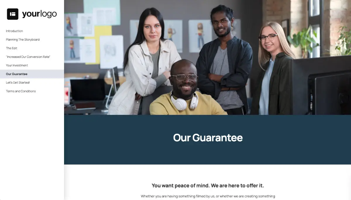 Website Explainer Video Quote Template Slide 7