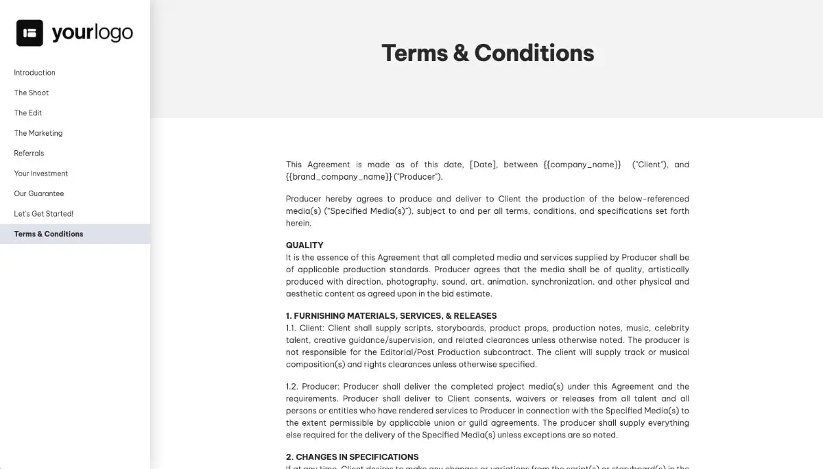 Corporate Video Quote Template Slide 10