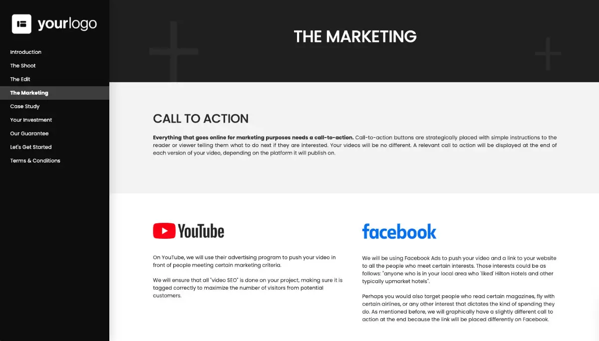 Video Production Quote Template Slide 5