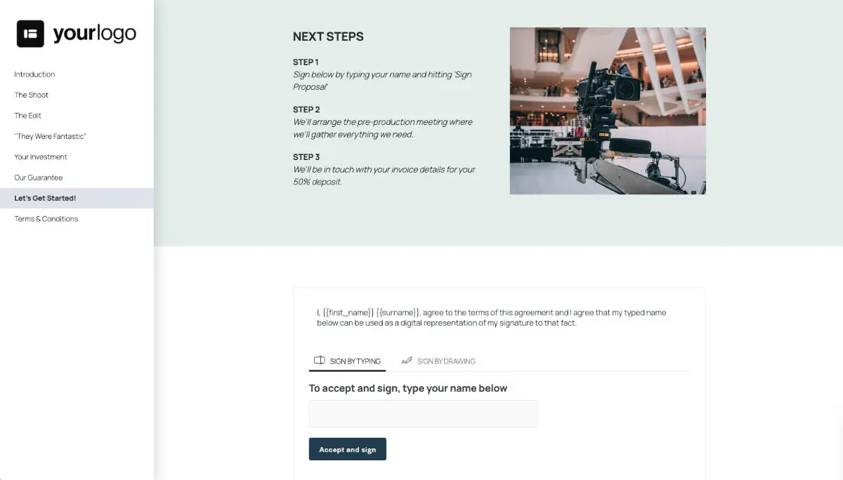 Event Filming Quote Template Slide 8