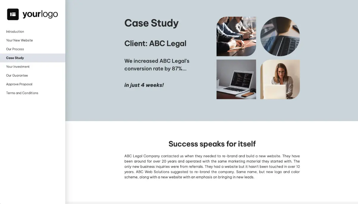 Website Design Quote Template Slide 5