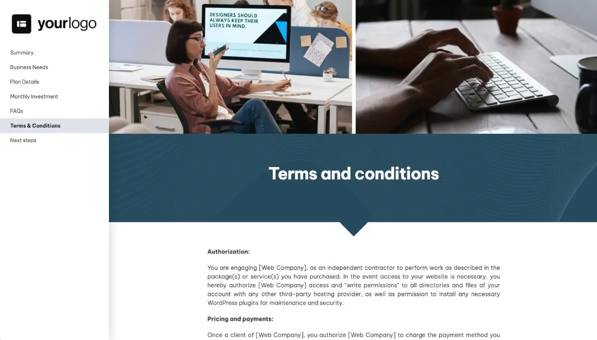 Website Support and Maintenance Quote Template Slide 7