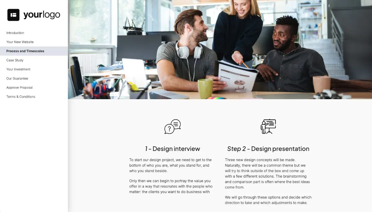 WordPress Web Design Quote template Slide 4