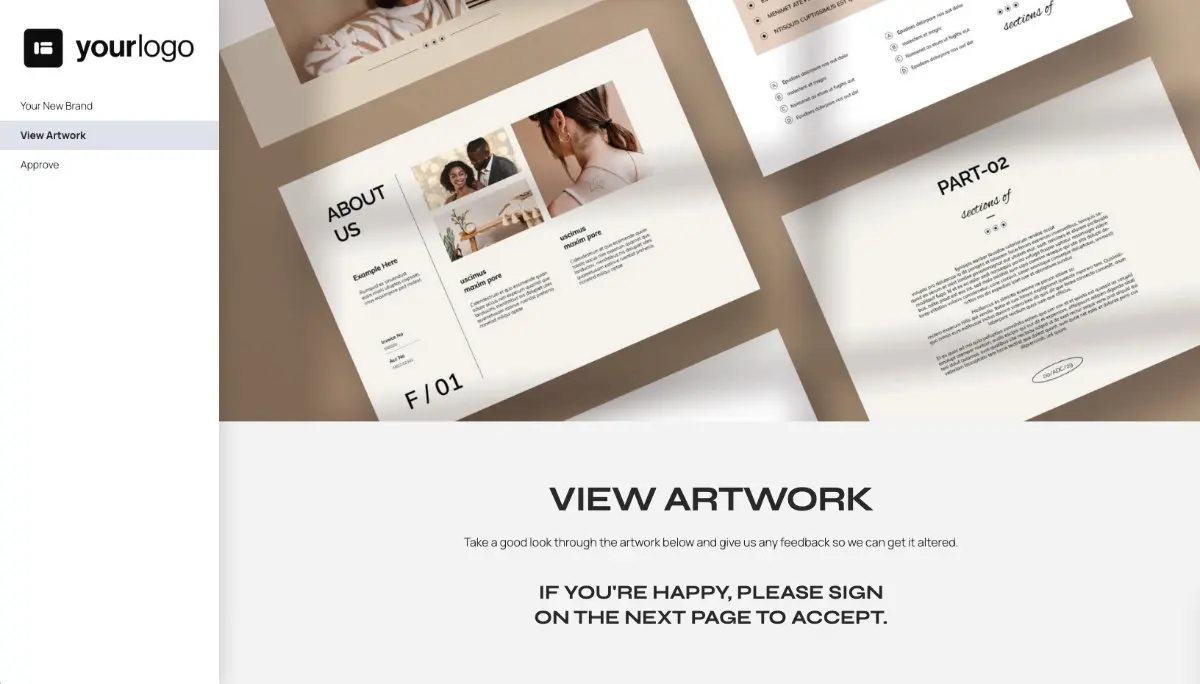Design Approval Sign off Document Slide 3