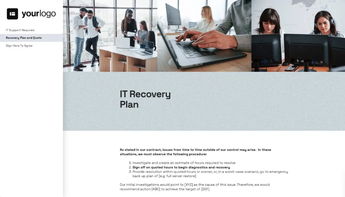 IT Project Plan Approval Slide 3