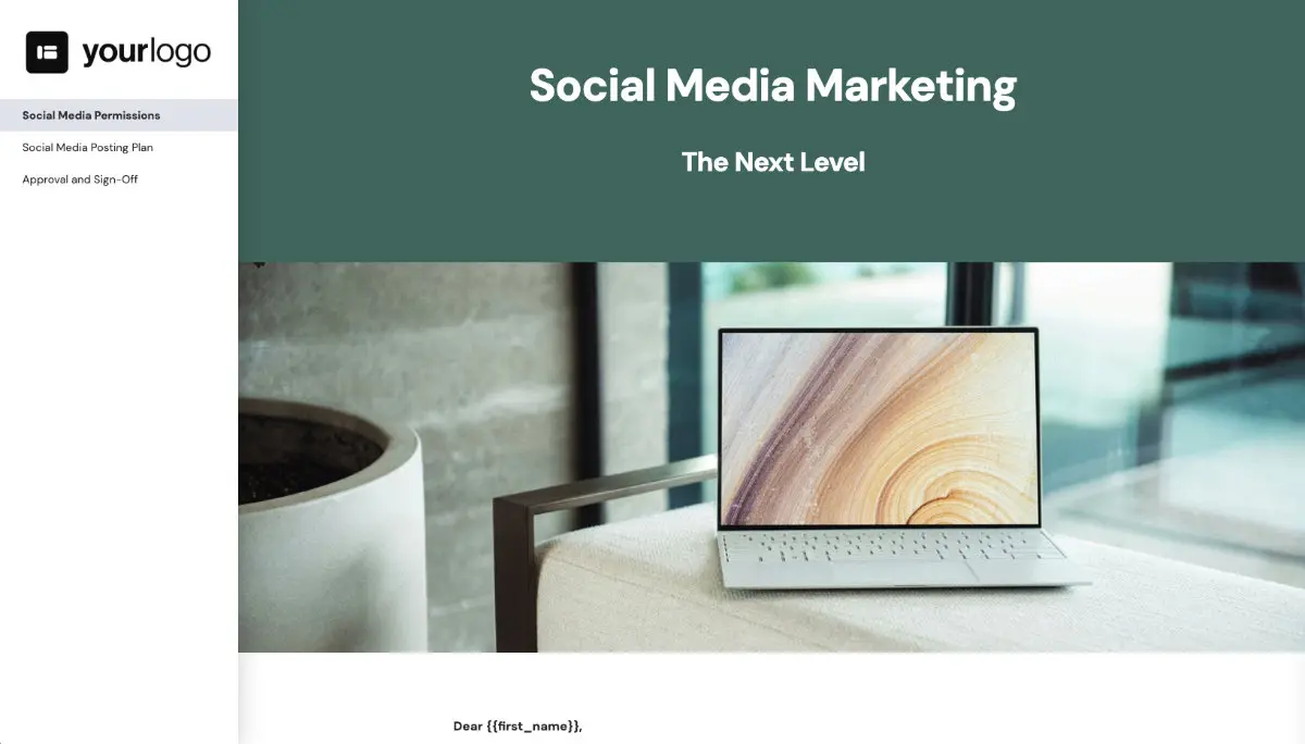 Marketing Plan Client Approval Slide 2