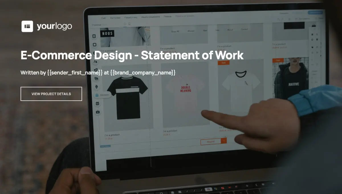 E-commerce Website Statement of Work