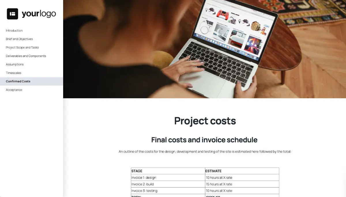 E-commerce Website Statement of Work Slide 8