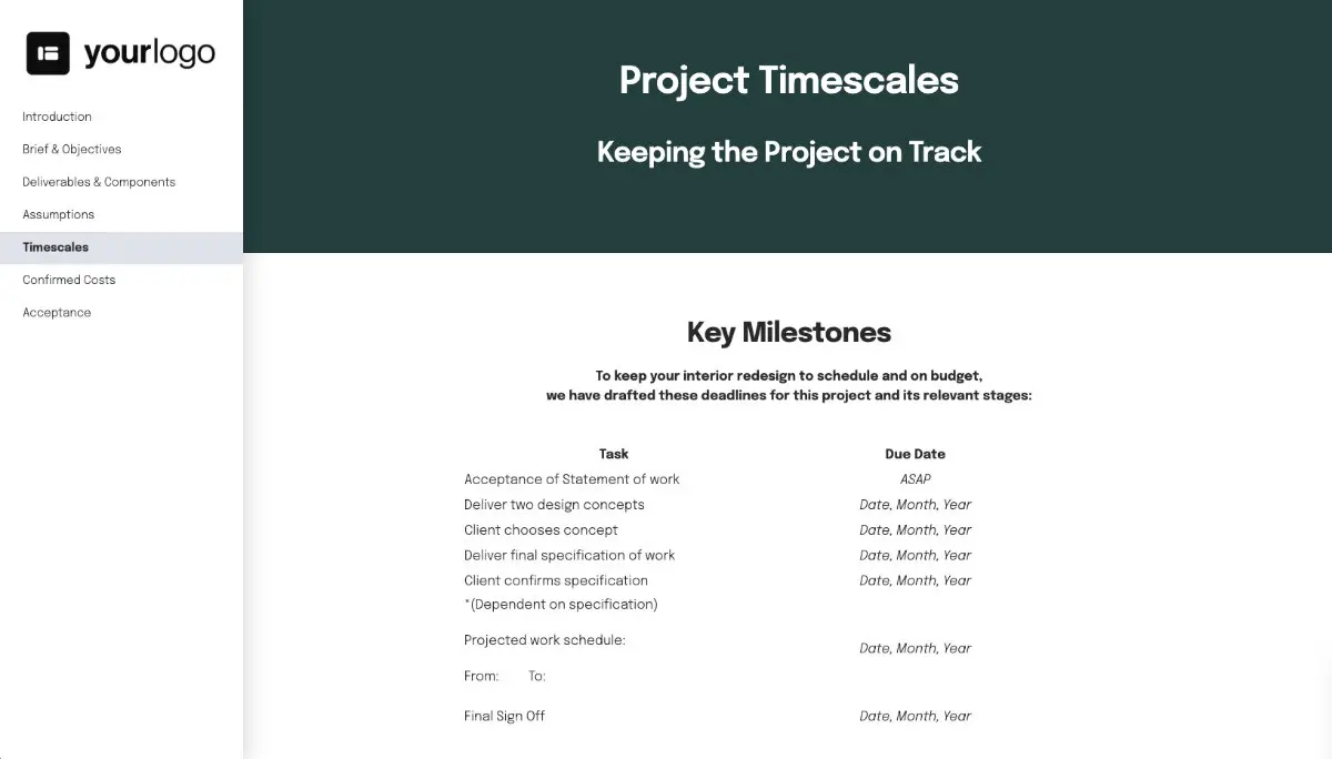 Interior Design Concept Statement Slide 6