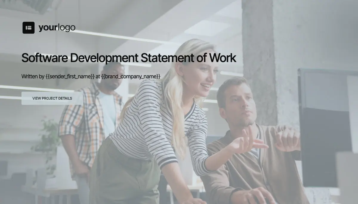 Software Development Statement of Work